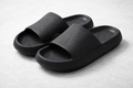 Lautva Sauna & Spa Slides — Soft Cushioned Non-Slip Slippers with Thick Sole for Sauna, Shower & Wet Rooms