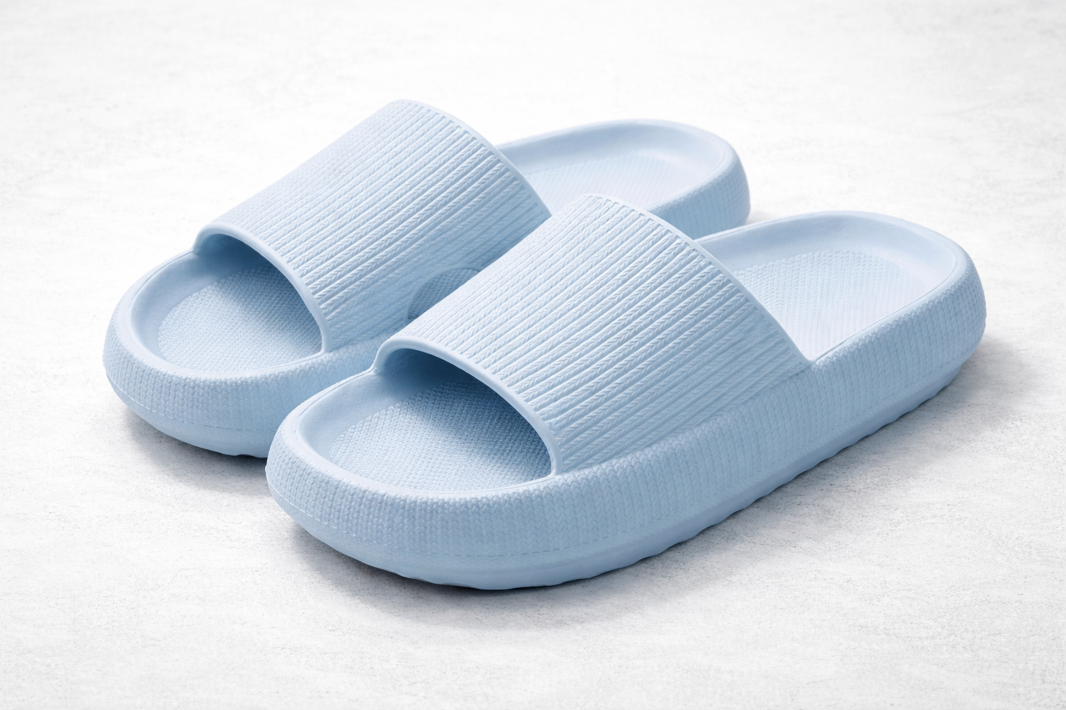 Lautva Sauna & Spa Slides — Soft Cushioned Non-Slip Slippers with Thick Sole for Sauna, Shower & Wet Rooms